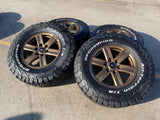 17" Ford F-150 BRONZE Tremor OEM 10339 rims wheels tires BFG KO2 A/T NEW Texas Truck Tire