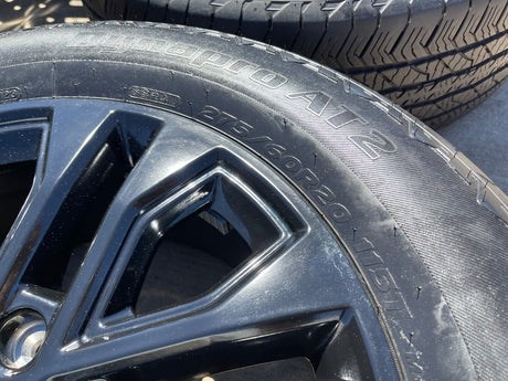 20" Ford F-150 LARIAT Limited OEM 10619 rims wheels Expedition 2025 2026 Texas Truck Tire