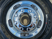 17" Ford F-350 Dually OEM 10477 10478 rims wheels Michelin A/T2 NEW Texas Truck Tire