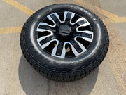 20" GMC Sierra AT4X 2500 3500 OEM wheel rim 5958 14138 Chevy Silverado Texas Truck Tire