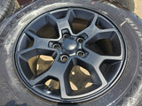 (1) 17" Jeep Wrangler Rubicon OEM 9218 wheel rim Gladiator tire NEXEN HTX2 NEW Texas Truck Tire