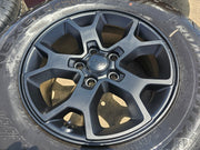 (1) 17" Jeep Wrangler Rubicon OEM 9218 wheel rim Gladiator tire NEXEN HTX2 NEW Texas Truck Tire