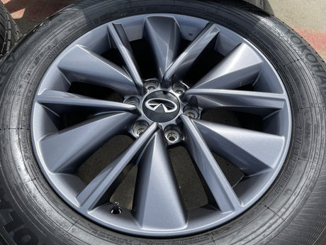 20" Infiniti QX56 QX80 OEM wheels rims Nissan Titan Armada tires NEW 2025 2026 Texas Truck Tire