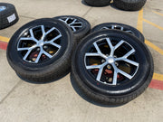 18" Jeep Grand Cherokee L OEM wheels rims 9285 95198 Durango 2025 MICHELIN NEW Texas Truck Tire