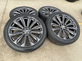 24" Cadillac Escalade V OEM wheels rims tires 2022 2023 2024 2025 2026 Texas Truck Tire