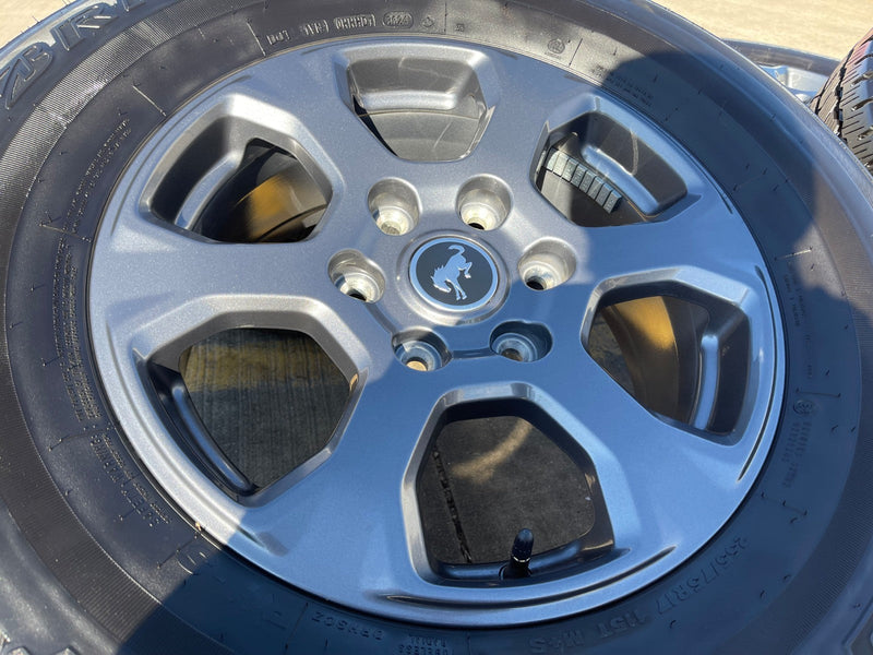 17" Ford Bronco Big Bend wheels rims 10384 OEM Ranger 2023 2024 2025 2026 Texas Truck Tire