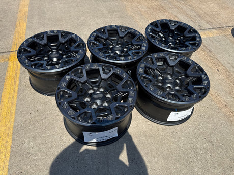 (4) 17" Ford F-150 Raptor R OEM BEADLOCK rims wheels 2024 2025 2026 Texas Truck Tire