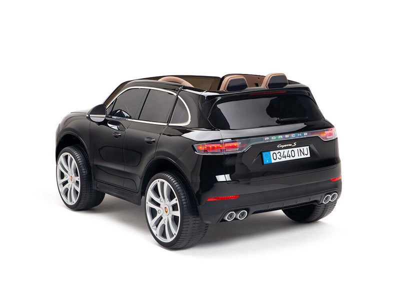 12V Electric Porsche Cayenne Children's Ride-on Car with EVA Rubber Tires