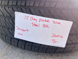 22" Chevy GMC Transport Steel OEM wheel rim Sierra Silverado Escalade tire NEW Texas Truck Tire