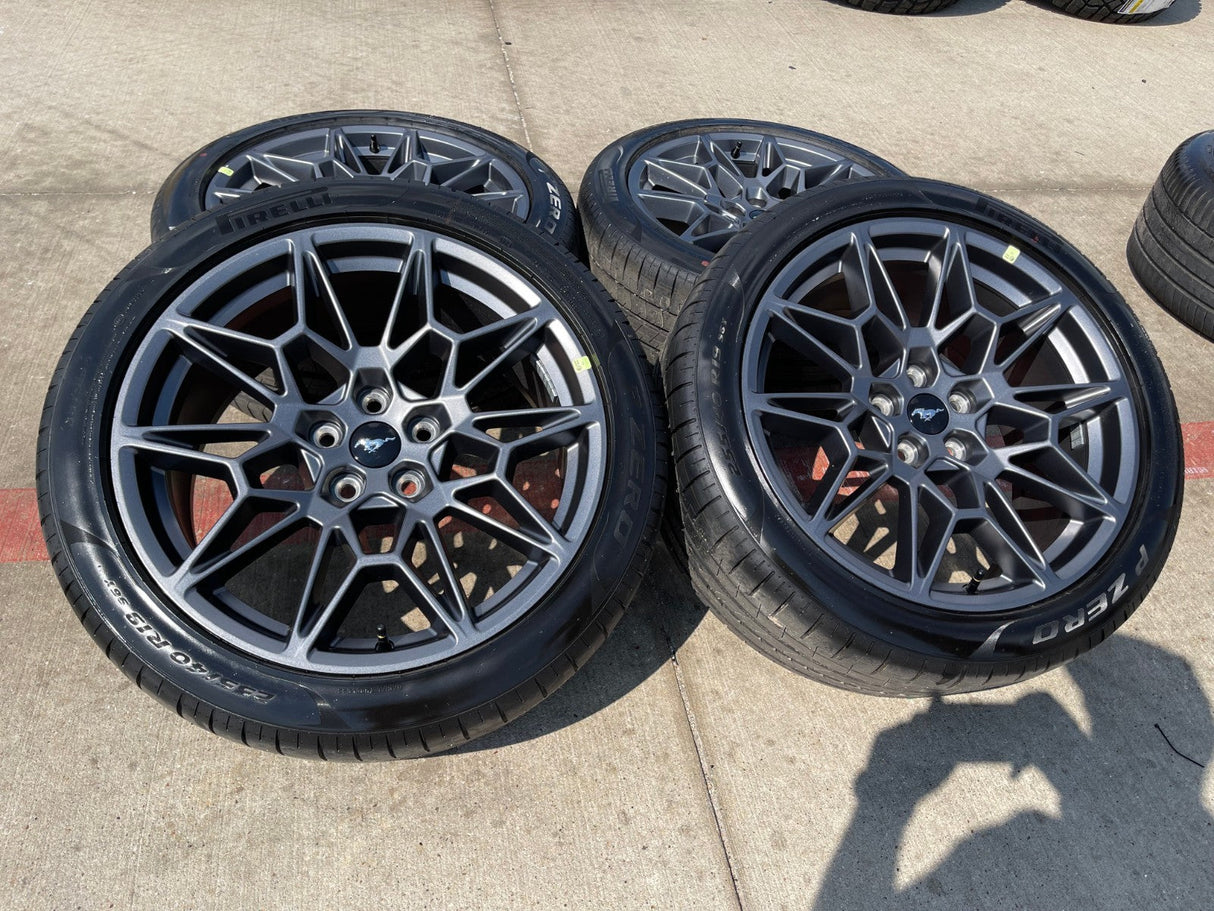 19" Ford Mustang GT Track Pack OEM 10600 10603 wheels rims 2025 2026 2027 NEW Texas Truck Tire