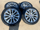 22" GMC Yukon Sierra DENALI OEM wheels rims 14025 97000 tires BRIDGESTONE Texas Truck Tire