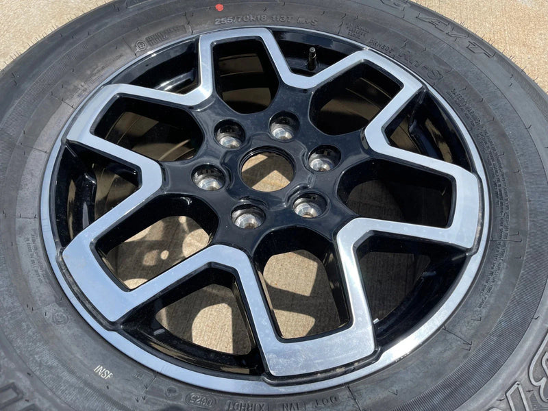 18" Ford Bronco wheel rim 95213 10389 Ranger spare 2021 2022 2023 2024 2025 NEW Texas Truck Tire