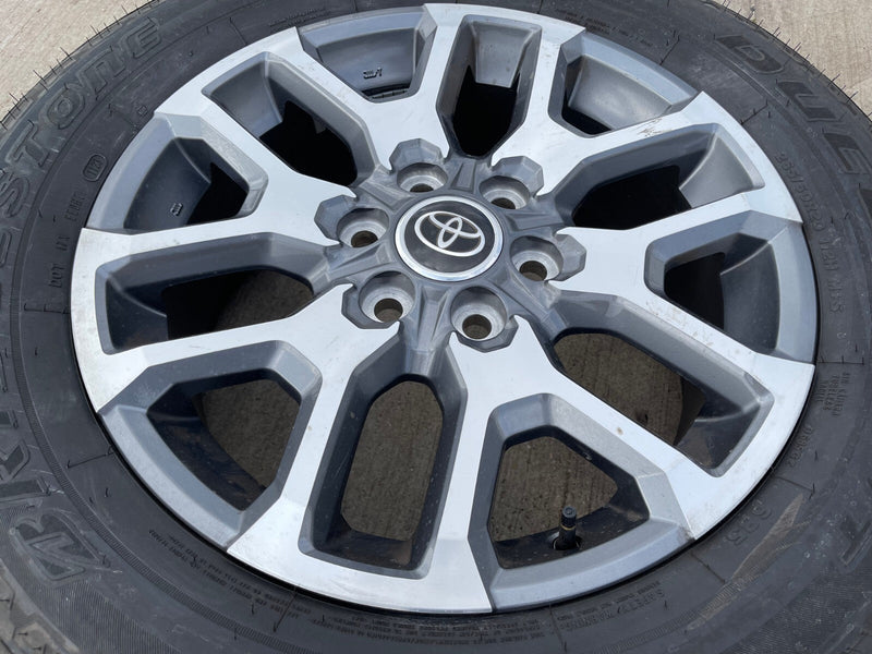20" Toyota Tundra Sequoia OEM wheel rim 95359 75277 spare 2024 2025 2026 NEW Texas Truck Tire