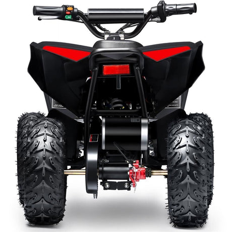MotoTec E-Bully 36v 1000w Children's All-Terrain Vehicle - White, Red and Blue