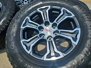 18" GMC Sierra AT4 Chevy Silverado OEM 5910 wheels rims 2022 2023 2024 2025 Texas Truck Tire