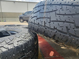 17" Dodge Ram 3500 Dually 8x200 wheels rims 2703 2704 OEM A/T tires Texas Truck Tire