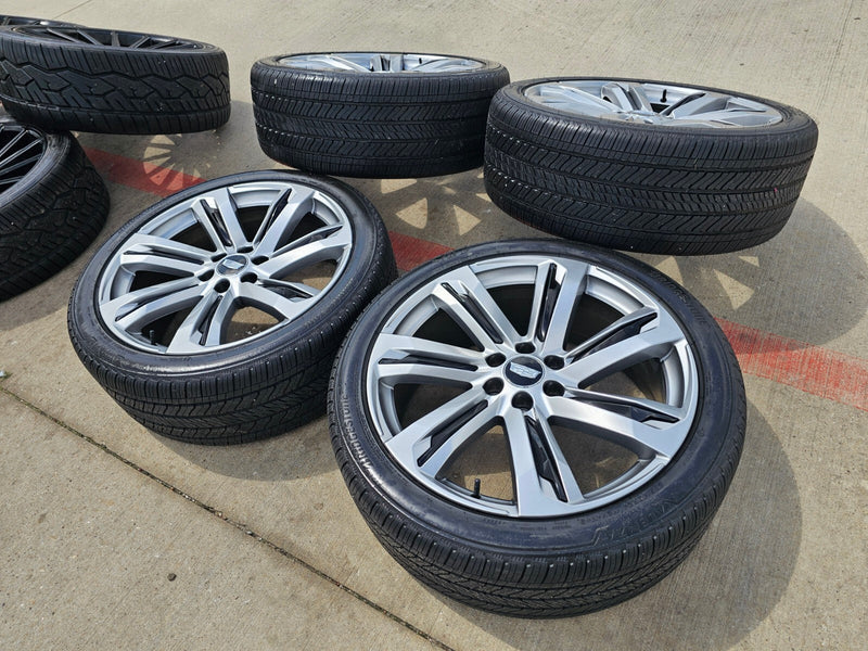 24" Cadillac Escalade V OEM wheels rims tires 2023 2024 2025 2026 2027 NEW Texas Truck Tire