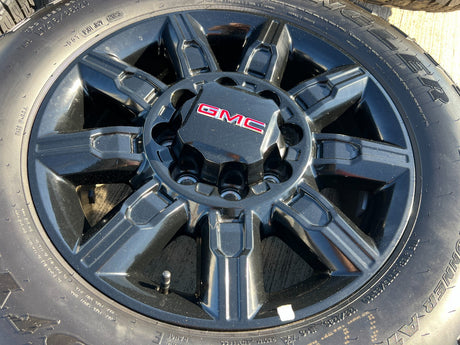 20" GMC Sierra DENALI 2500 3500 OEM 14137 5963 wheels rims Silverado 2025 NEW Texas Truck Tire