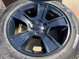 20" Dodge Ram 1500 OEM LIMITED Black 2676 2723 wheels rims PIRELLI A/TR Texas Truck Tire