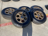 17" Ford Bronco HERITAGE wheels rims OEM 10384 10384 BRONZE 2023 2024 2025 NEW Texas Truck Tire