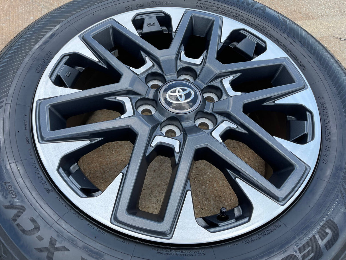 20" Toyota Tundra TRD OEM wheel rim TSS 75276 95295 Sequoia 2024 2025 spare NEW Texas Truck Tire