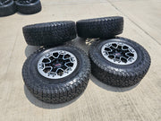 17" GMC Sierra Chevy Silverado OEM Beadlock wheels rims Canyon NEW Texas Truck Tire