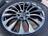 22" Infiniti QX80 QX56 Nissan Titan OEM wheels rims 62799 73770 tires Texas Truck Tire
