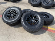 (5) 17" Ford F-150 Raptor OEM 10611 rims wheels Bronco tires GOODYEAR 35" Texas Truck Tire