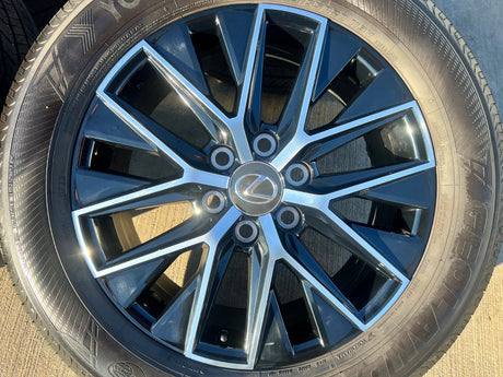 20" Toyota Land Cruiser Tundra OEM wheels rims 10545 Lexus GX550 LX600 2025 2026 Texas Truck Tire