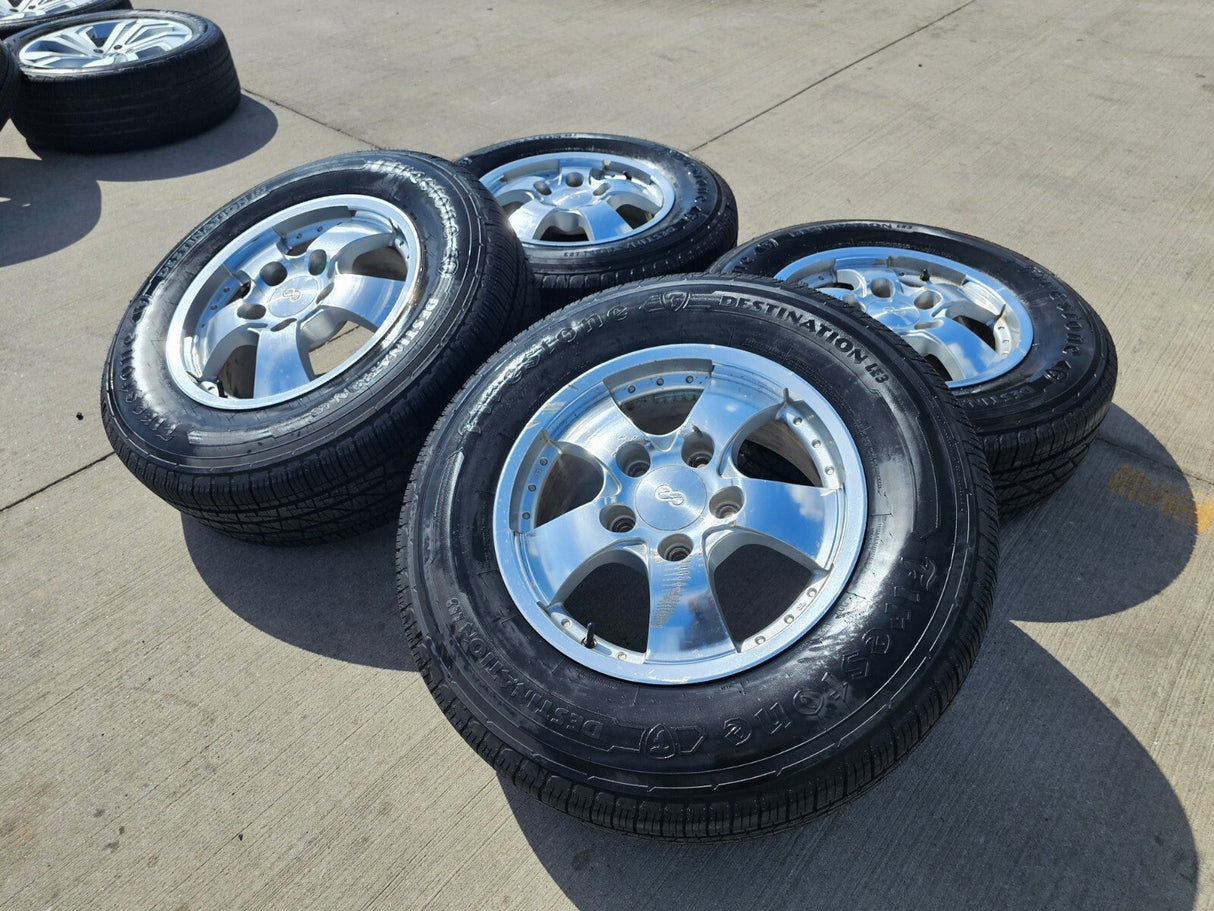 18" Toyota Tundra Sequoia TRD PRO OEM Enkei 5x150 wheels rims tires Texas Truck Tire