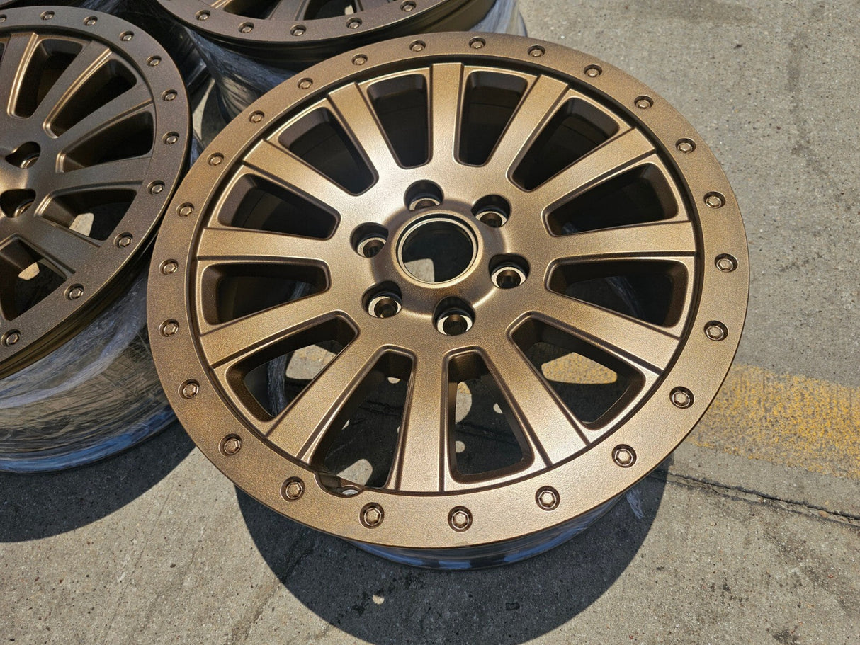 (5) 18" INEOS Grenadier OEM wheels rims Beadlock 2023 2024 2025 2026 NEW Texas Truck Tire