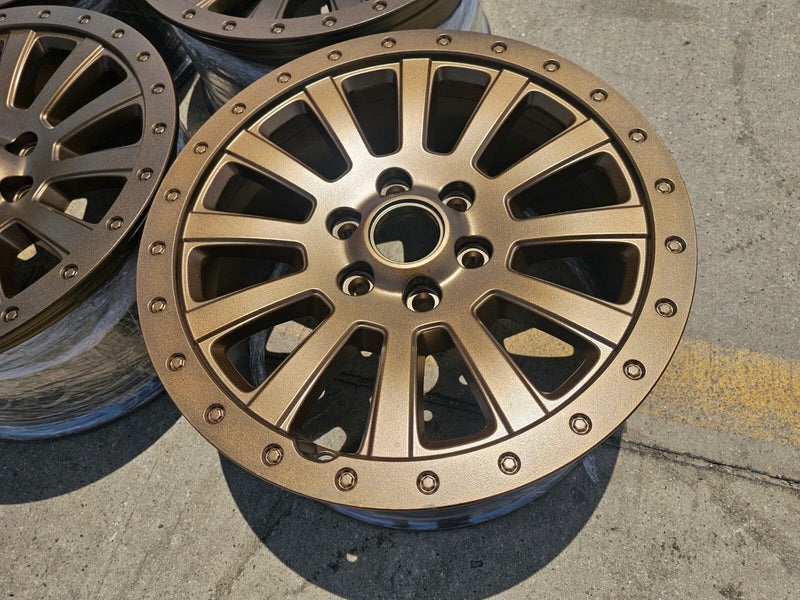 (5) 18" INEOS Grenadier OEM wheels rims Beadlock 2023 2024 2025 2026 NEW Texas Truck Tire
