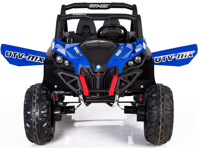 12V Kids Ride-On Toy Electric Car - Mini Moto UTV 4x4 - Black, Blue, White, Red, Pink