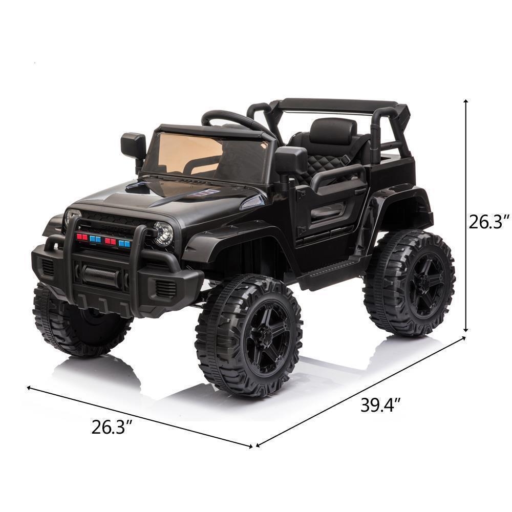 12V Kids Ride-On Truck with Remote Control and Safety Features