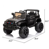 12V Kids Ride-On Truck with Remote Control and Safety Features
