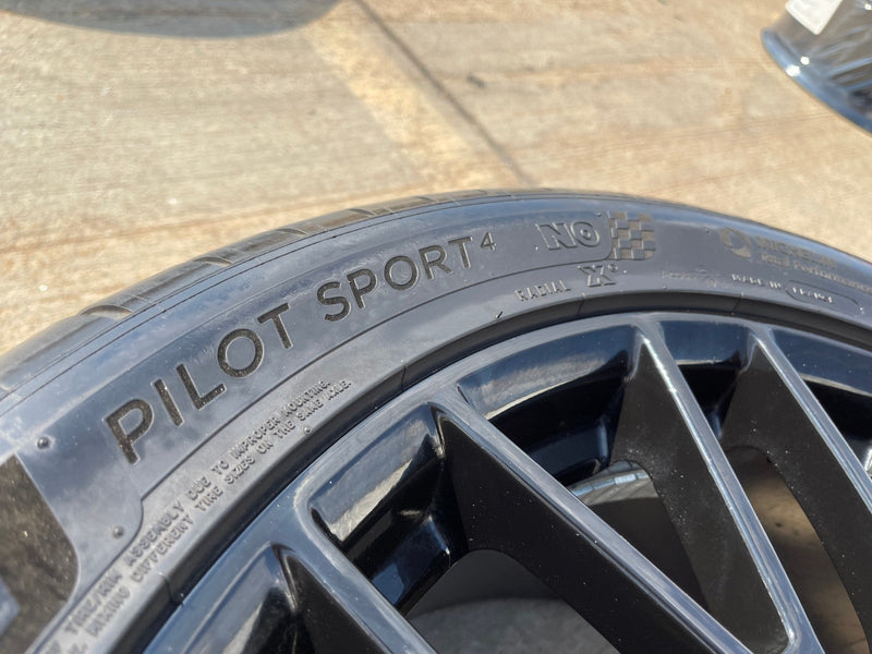 20" 20x10 Ford Mustang GT Track Pack OEM Replica 10038 wheel rim REAR Texas Truck Tire