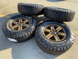 17" Ford F-150 BRONZE Tremor OEM 10339 rims wheels tires BFG KO2 A/T NEW Texas Truck Tire