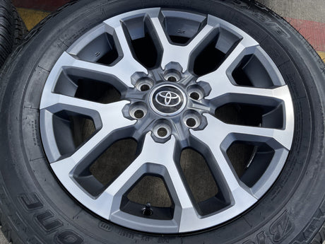 20" Toyota Tundra TSS TRD OEM wheels rims 95359 75277 Sequoia 2024 2025 2026 NEW Texas Truck Tire