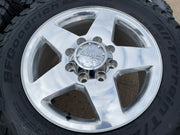 20" Chevy Silverado GMC Sierra 2500 3500 OEM 5503 rims wheels BFG KO3 A/T NEW Texas Truck Tire