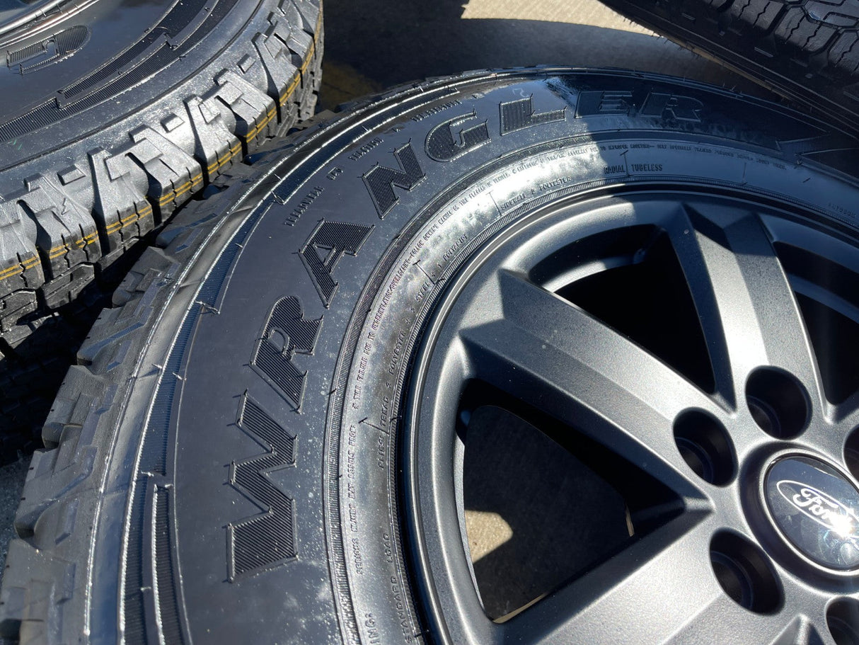 17" Ford F-150 Expedition OEM rims wheels 10339 tires NEW GOODYEAR A/T Texas Truck Tire