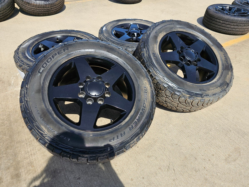 20" Chevy Silverado GMC Sierra 2500 3500 OEM replica 5503 rims wheels 8x180 Texas Truck Tire