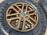 18" Toyota Tundra TRD OEM wheels rims 75281 Sequoia LX600 2024 2025 2026 NEW Texas Truck Tire