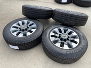 20" Chevy Silverado GMC Sierra AT4 2500 3500 OEM 5960 5947 wheels rims MICHELIN Texas Truck Tire