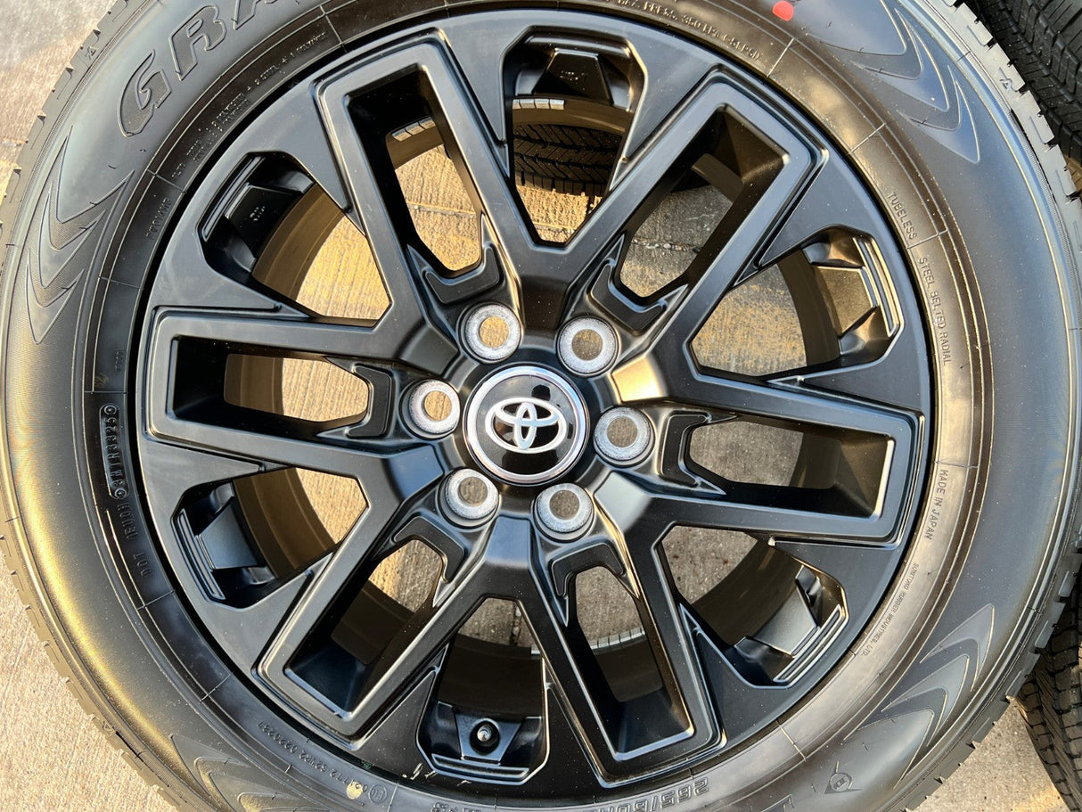 20" Toyota Tundra TRD OEM wheels rims TSS 75276 95295 Sequoia 2024 2025 2026 NEW Texas Truck Tire