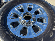 18" Ford F-250 F-350 OEM rims wheels 10097 tires GOODYEAR A/T Texas Truck Tire