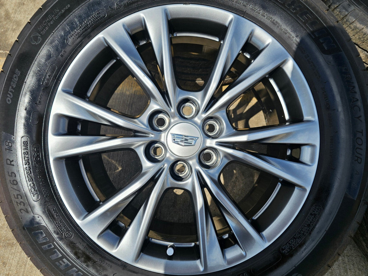 18" Cadillac XT6 XT5 SRX OEM 4844 wheels rims Chevy Blazer Acadia MICHELIN Texas Truck Tire