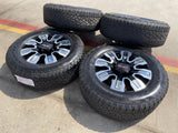 20" GMC Sierra AT4X 2500 3500 OEM wheels rims 5958 14138 Chevy Silverado NEW Texas Truck Tire