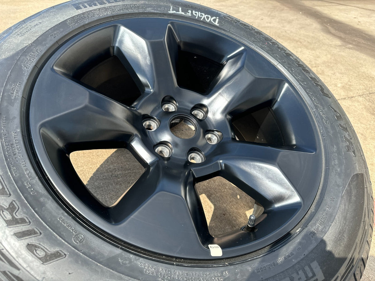 20" Ram 1500 OEM 2021 2022 2023 2024 2025 spare wheel rim black 2675 2722 Texas Truck Tire