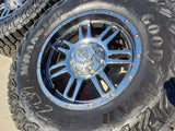 18x9 GEAR 737 wheels rims tires Ford F-150 Chevy RAM 1500 Tacoma 6x139 6x135 Texas Truck Tire