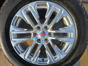 20" GMC Yukon Sierra Tahoe Silverado OEM 2120 14024 wheels rims tires Texas Truck Tire